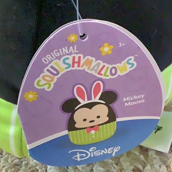 Squishmallows 8” Disney Easter Mickey Mouse Ultra Soft Stuffed Animal Pal New - Picture 10 of 10